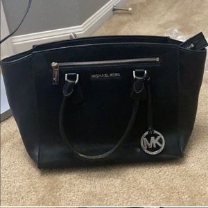 👜 MICHAEL KORS Black Calf Hair